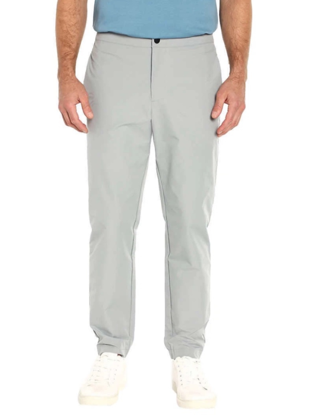Banana Republic Performance Jogger Pants Men’s 32 Gray Stretch Athleisure Travel
